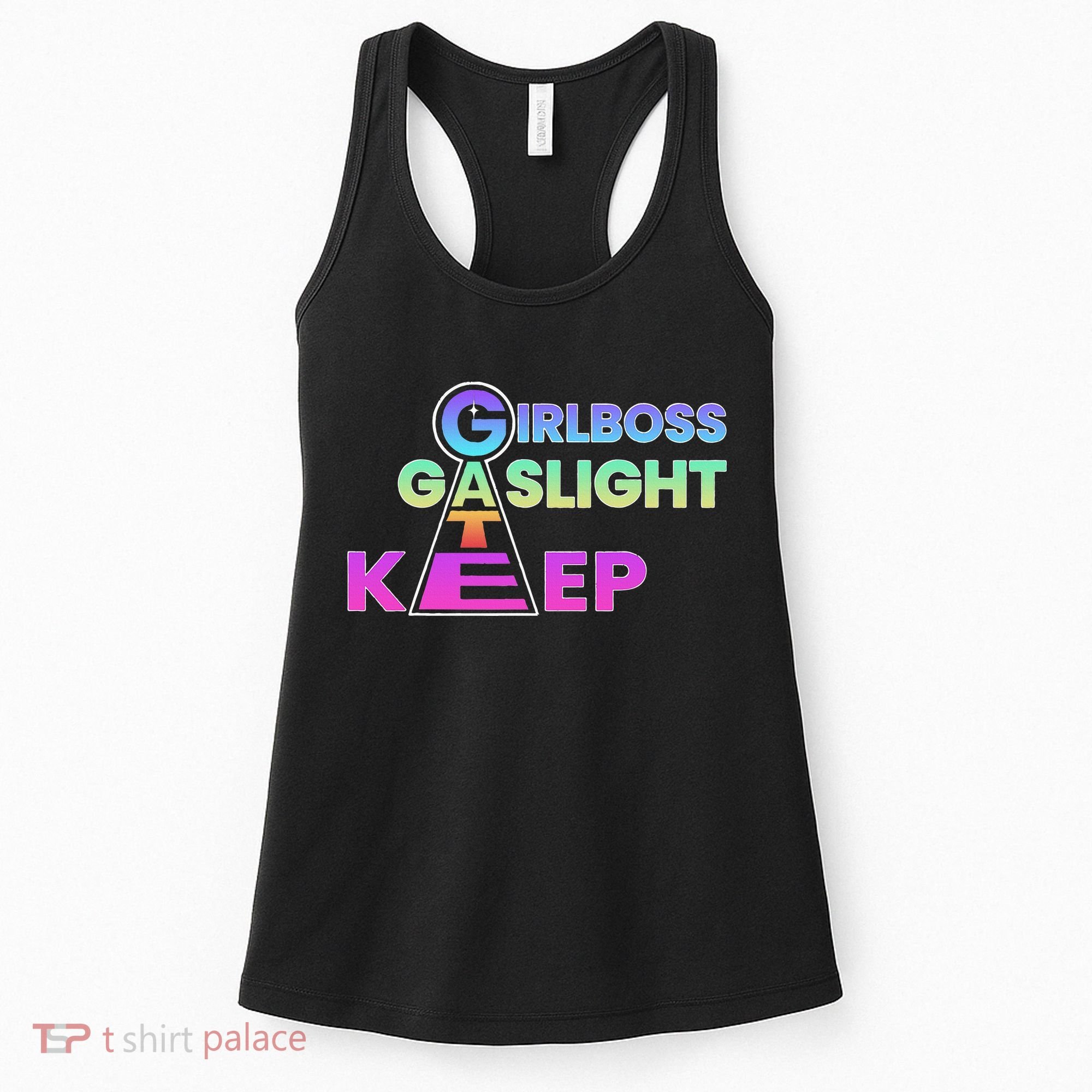 That Go Hard Girlboss Gaslight Gatekeep Trending Women's Tank Top