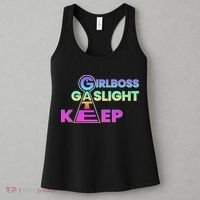 That Go Hard Girlboss Gaslight Gatekeep Trending Women's Tank Top thumb 3