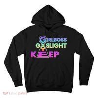 That Go Hard Girlboss Gaslight Gatekeep Trending Tall Hoodie thumb 0