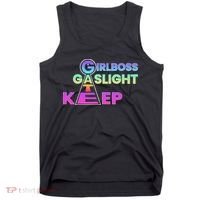 That Go Hard Girlboss Gaslight Gatekeep Trending Tank Top thumb 0