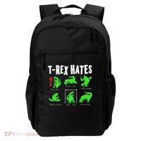 TRex Gym Hating Dinosaur Backpack thumb 0