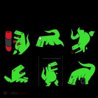 TRex Gym Hating Dinosaur Coffee Mug thumb 5