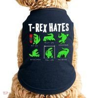 TRex Gym Hating Dinosaur Doggie Tank thumb 0