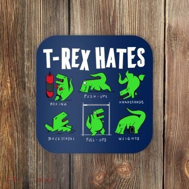 TRex Gym Hating Dinosaur Coaster