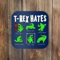 TRex Gym Hating Dinosaur Coaster thumb 0