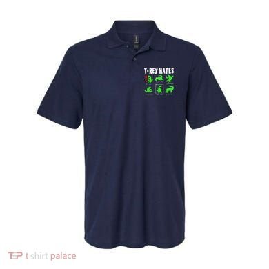 TRex Gym Hating Dinosaur Polo