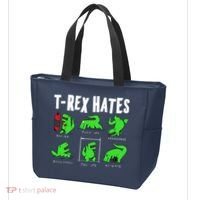 TRex Gym Hating Dinosaur Tote Bag thumb 3