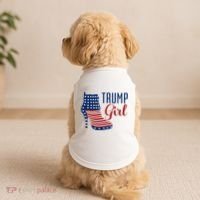 Trump Girl High Heel With Flag Doggie Tank thumb 2