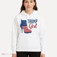 Trump Girl High Heel With Flag Hoodie thumb 5