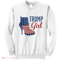 Trump Girl High Heel With Flag Sweatshirt thumb 0