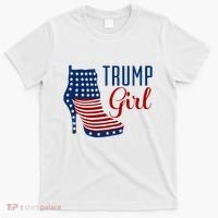 Trump Girl High Heel With Flag T-Shirt thumb 0