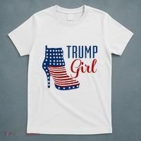 Trump Girl High Heel With Flag T-Shirt thumb 5