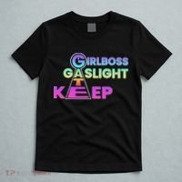 That Go Hard Girlboss Gaslight Gatekeep Trending T-Shirt thumb 5