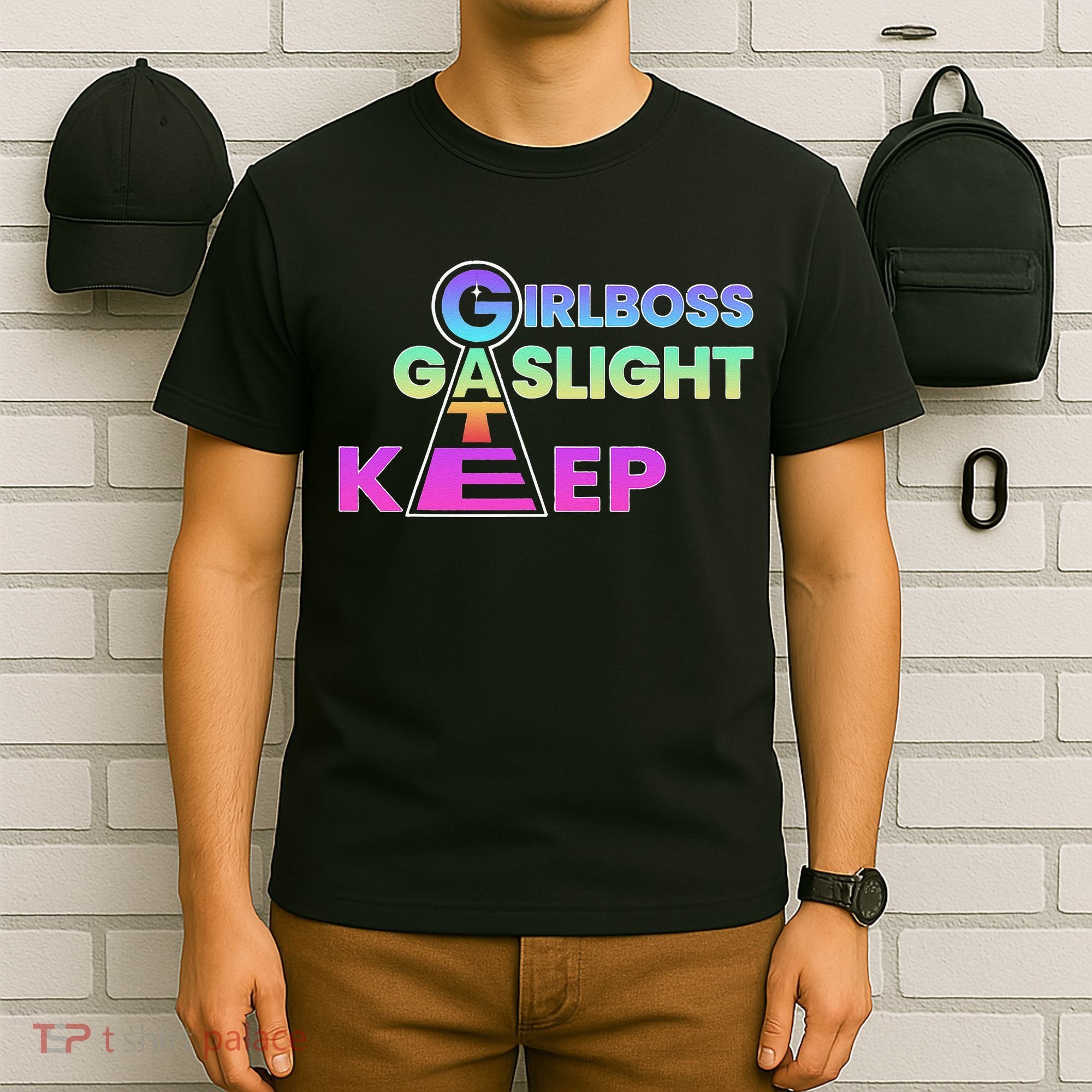That Go Hard Girlboss Gaslight Gatekeep Trending T-Shirt