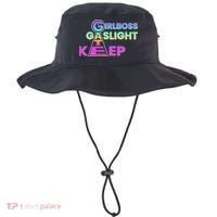 That Go Hard Girlboss Gaslight Gatekeep Trending Bucket Hat thumb 0