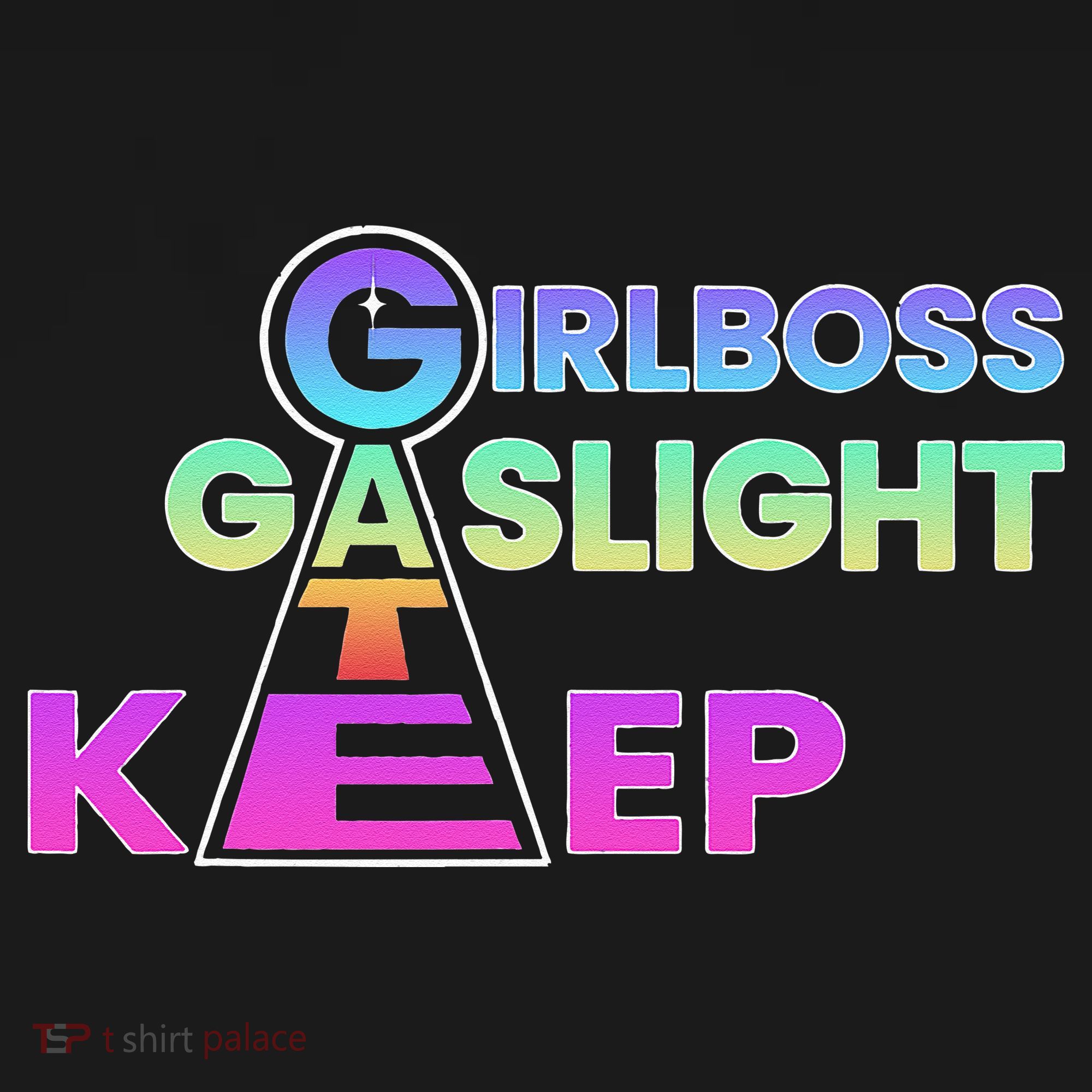 That Go Hard Girlboss Gaslight Gatekeep Trending Ornament