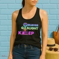 That Go Hard Girlboss Gaslight Gatekeep Trending Women's Tank Top thumb 2
