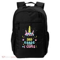 Third Grade Here I Come Unicorn Back To School Backpack thumb 0