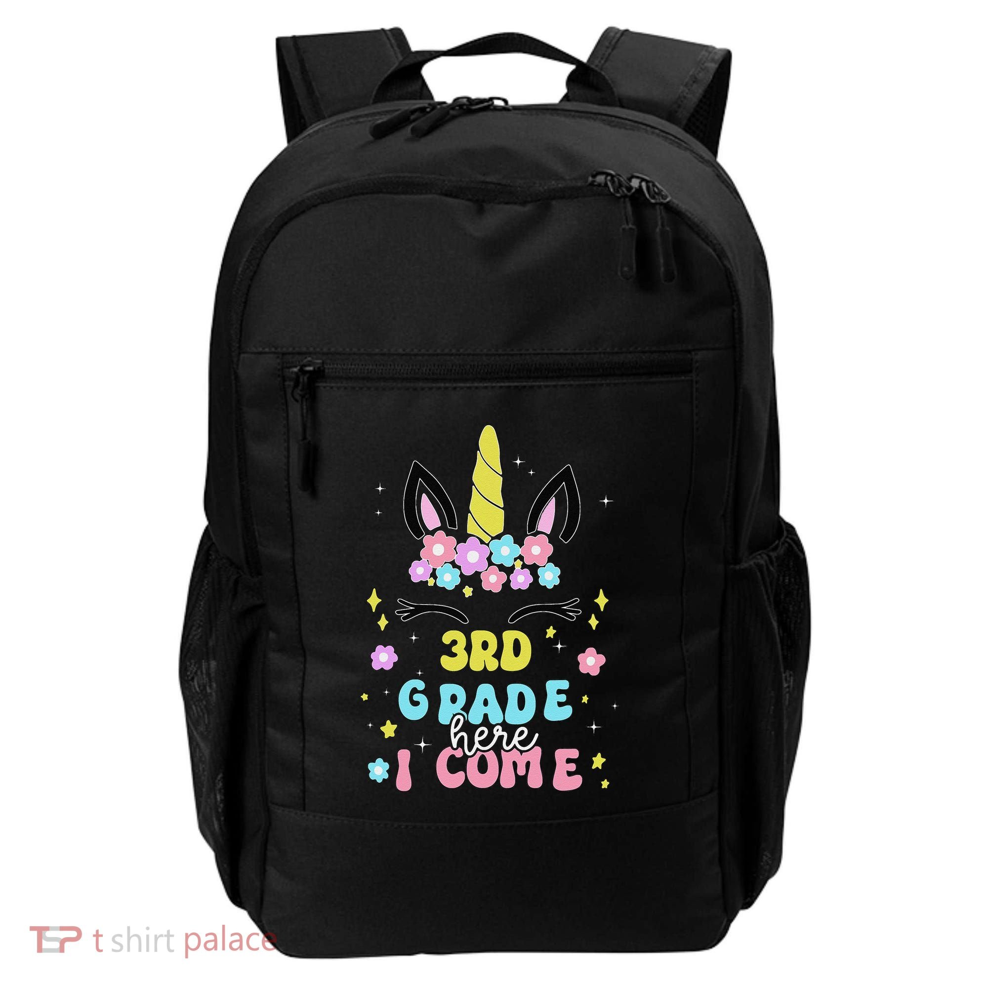 Third Grade Here I Come Unicorn Back To School Backpack