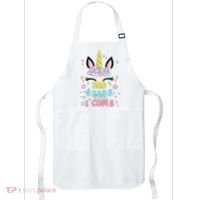 Third Grade Here I Come Unicorn Back To School Apron thumb 0