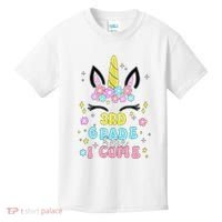 Third Grade Here I Come Unicorn Back To School Kids T-Shirt thumb 0