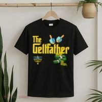  The Geltfather Hanukkah Gelt Dreidel Jewish Dad Menorah  T-Shirt thumb 2