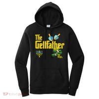  The Geltfather Hanukkah Gelt Dreidel Jewish Dad Menorah  Women's Hoodie thumb 0