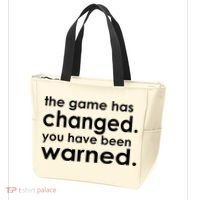 The Game Has Changed You Have Been Warned Tote Bag thumb 3