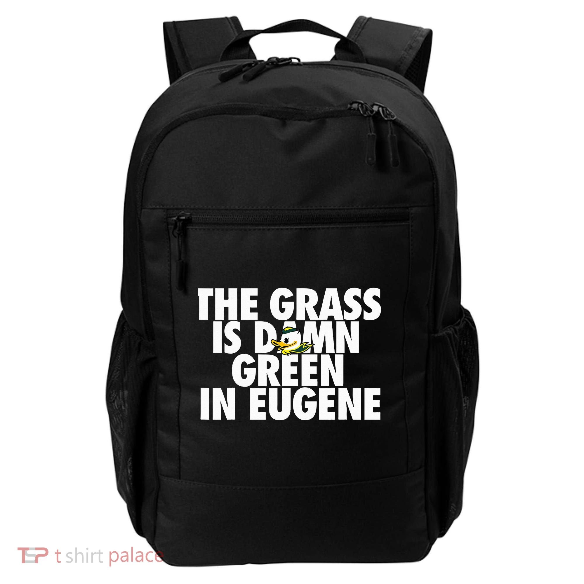 The Grass Is Damn Green In Eugene Backpack