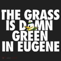 The Grass Is Damn Green In Eugene Hat thumb 2