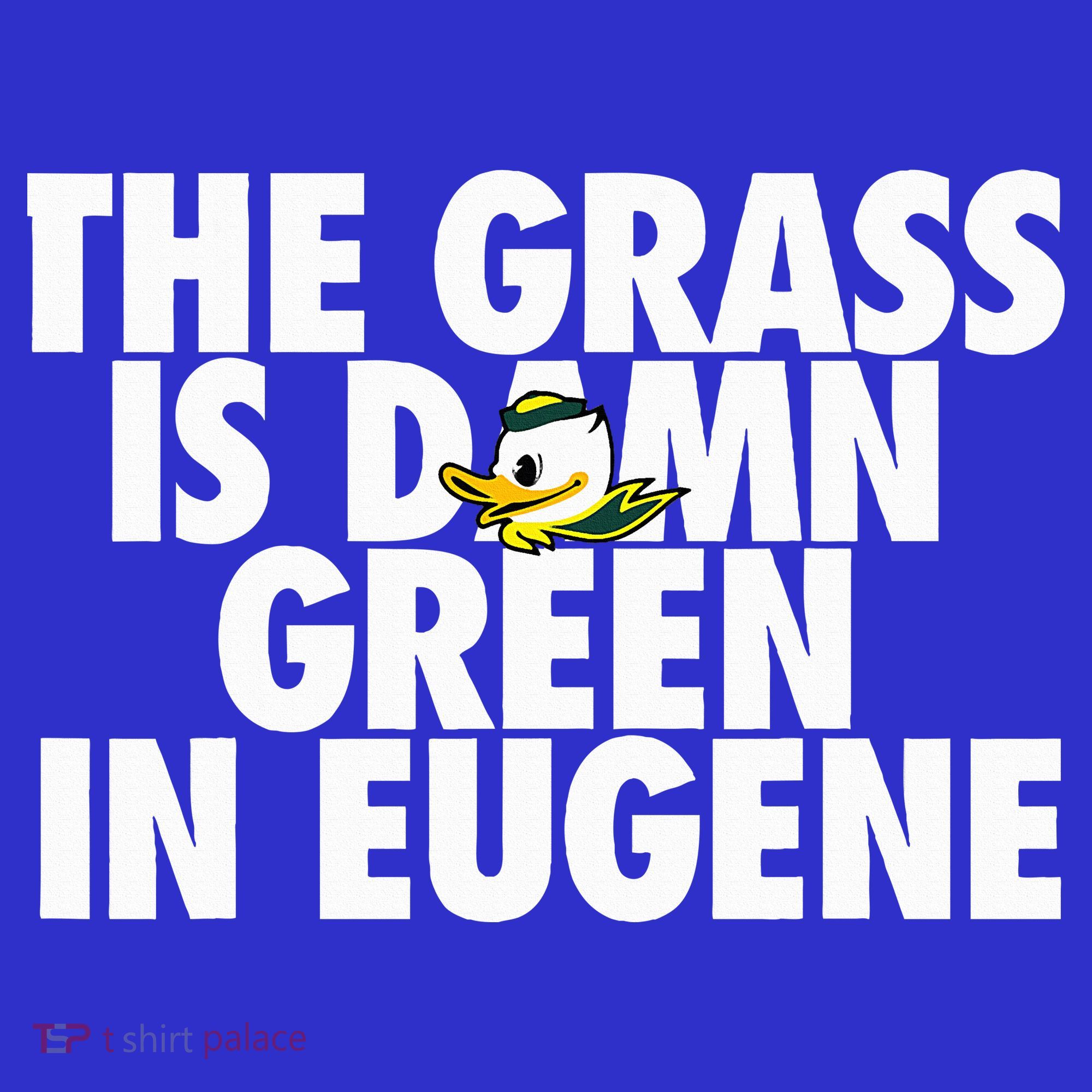 The Grass Is Damn Green In Eugene Mousepad