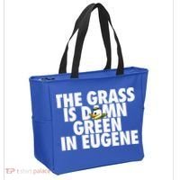 The Grass Is Damn Green In Eugene Tote Bag thumb 2