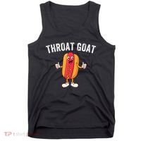 Throat Goat Inappropriate Comment Funny Gag Gift White Elephant Prank Gift Tank Top thumb 0