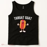 Throat Goat Inappropriate Comment Funny Gag Gift White Elephant Prank Gift Tank Top thumb 2