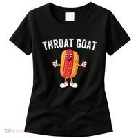 Throat Goat Inappropriate Comment Funny Gag Gift White Elephant Prank Gift Women's T-Shirt thumb 0