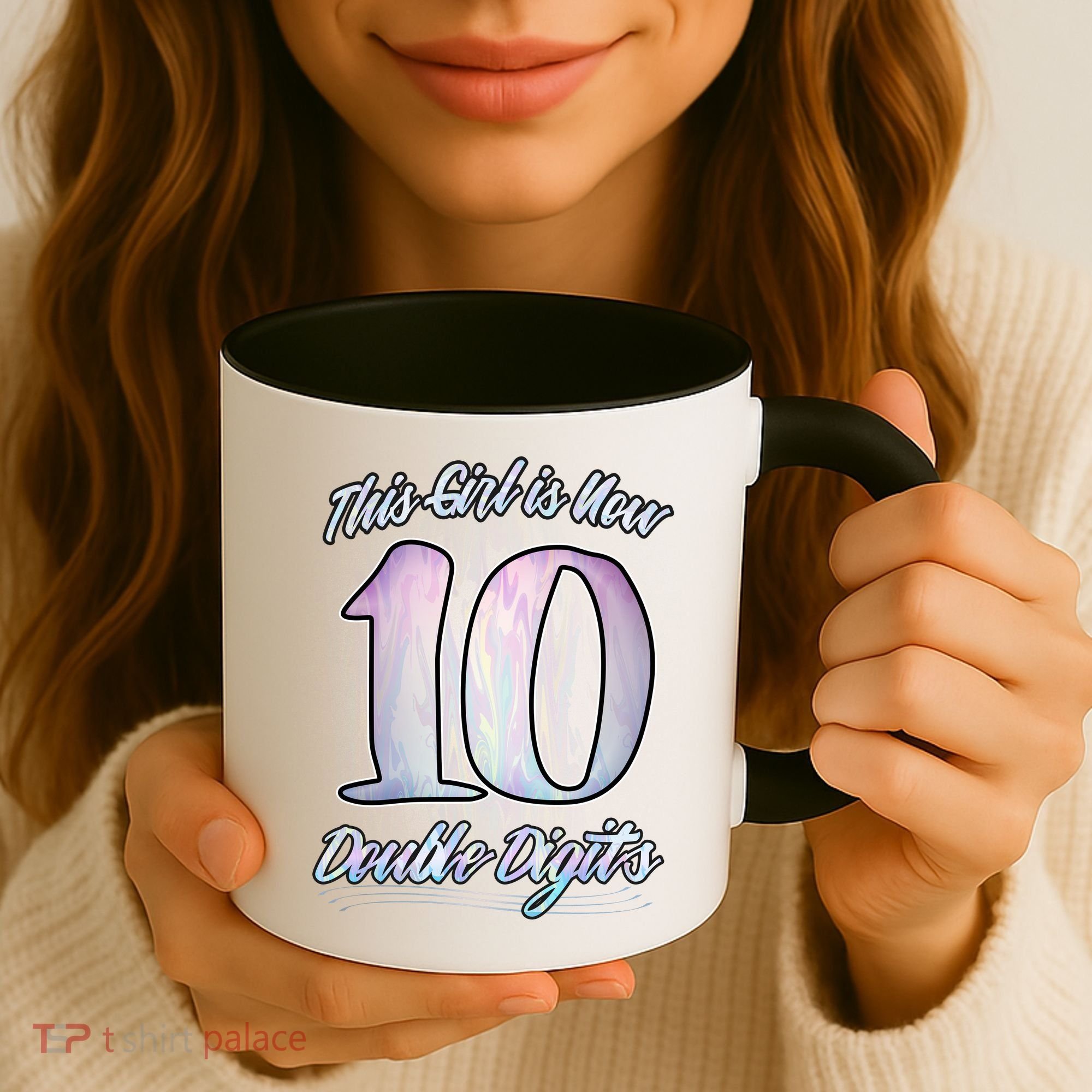 This Girl Is Now 10 Double Digits Birthday Gift Coffee Mug