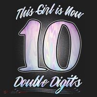 This Girl Is Now 10 Double Digits Birthday Gift Beanie thumb 2