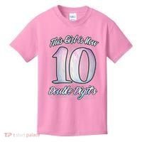 This Girl Is Now 10 Double Digits Birthday Gift Kids T-Shirt thumb 0