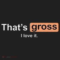 Thats Gross I Love It Funny Women Letter Printed Hat thumb 2