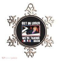 Trump Get In Loser Were Taking America Back Ornament thumb 0