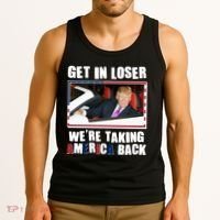 Trump Get In Loser Were Taking America Back Tank Top thumb 3