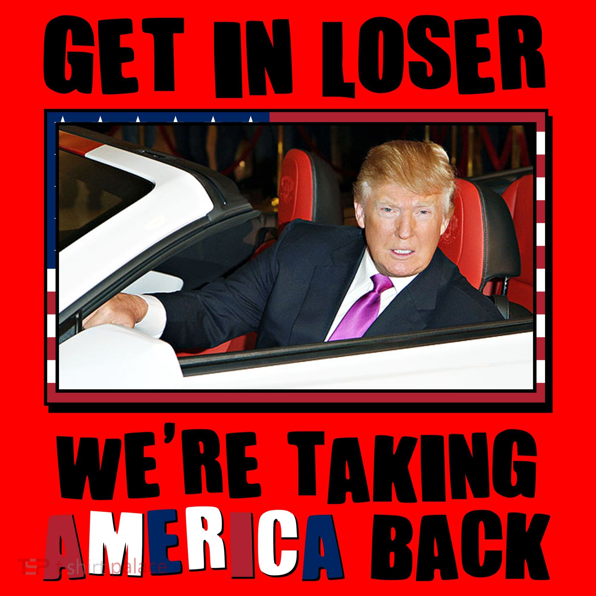 Trump Get In Loser Were Taking America Back Santa Hat