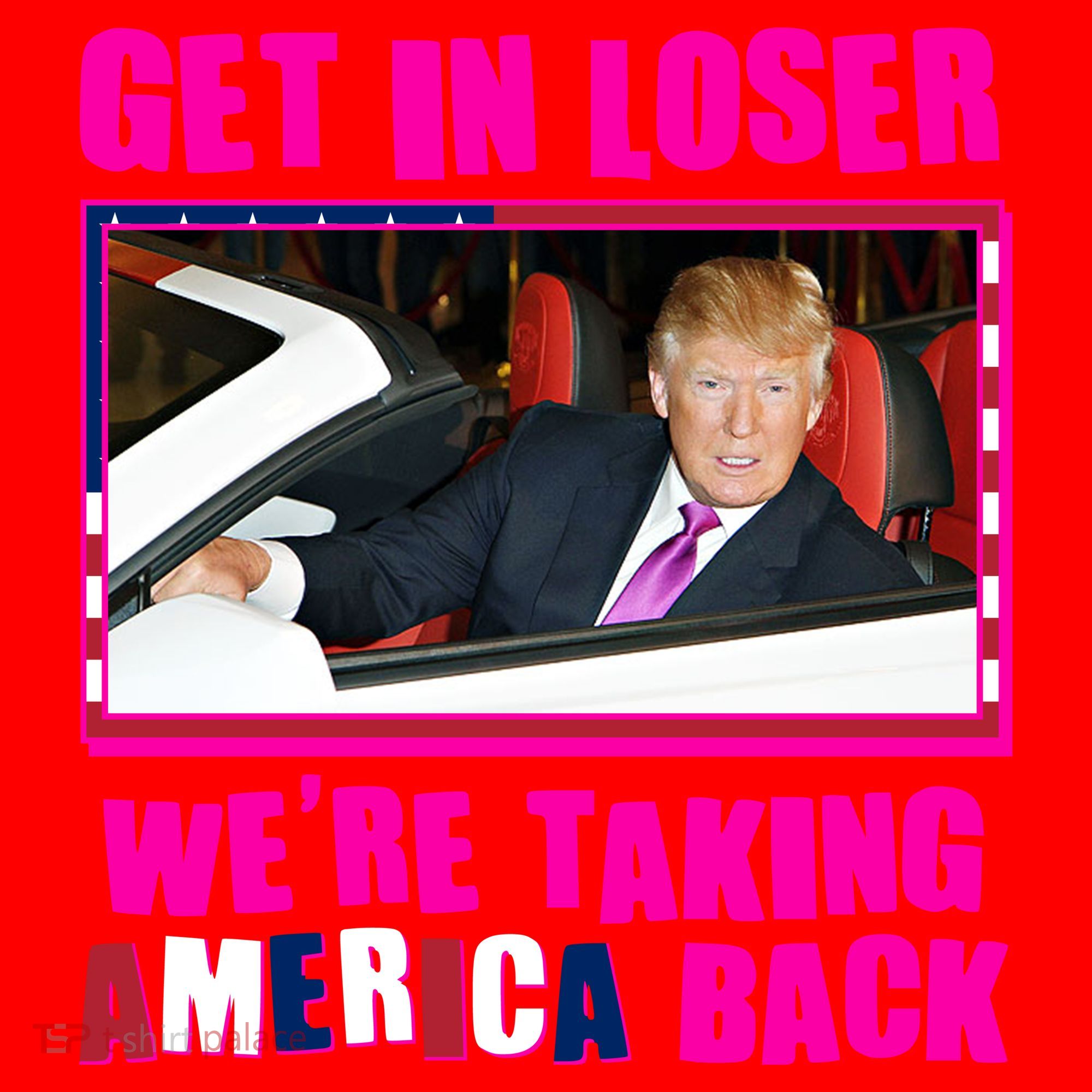 Trump Get In Loser Were Taking America Back Santa Hat