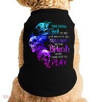 The Good In Me Got Tired Of The Bullshit Cool Gift Doggie Tank thumb 0