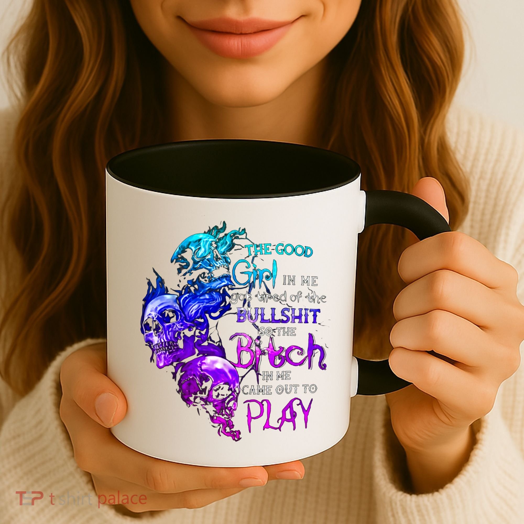 The Good In Me Got Tired Of The Bullshit Cool Gift Coffee Mug
