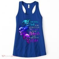 The Good In Me Got Tired Of The Bullshit Cool Gift Women's Tank Top thumb 0