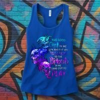 The Good In Me Got Tired Of The Bullshit Cool Gift Women's Tank Top thumb 3