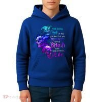 The Good In Me Got Tired Of The Bullshit Cool Gift Kids Hoodie thumb 4