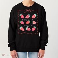 Third Grade Is My Jam Strawberry 3rd Grade Teacher Women's Sweatshirt thumb 0