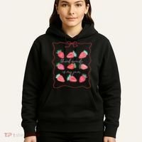 Third Grade Is My Jam Strawberry 3rd Grade Teacher Hoodie thumb 5
